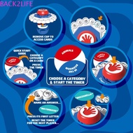 BACK2LIFE Crazy Words Board Game, Fast Paced Educational Toy Letter Pressing Puzzle Game, Puzzle Gam