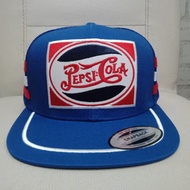 🔥TOPI VINTAGE PEPSI COLA TRUCKERS / CAP 🇺🇸TAG MADE IN USA 🔥READY STOCK