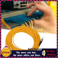 bestchoices 753 FCUPC to Single Mode Optical Fiber Patch Cable Cord  20m/65feet FC Optic Yellow