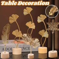 Golden Monstera Leaf Metal Ornaments Light Luxury Innovative Home Living Room Table Decoration