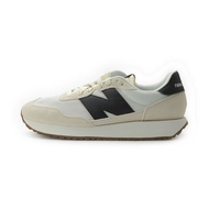 NEW BALANCE Retro Sneakers White Brown MS237WB Men's Shoes
