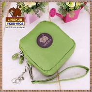 Lingkub9926 Women's Bags Coin Purse Insert Headphones Charging Cable With 2 Zipper Compartments Widt