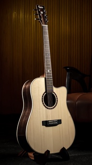 Gusta GA1C / GD1C กีต้าร์โปร่ง (กีต้าร์โปร่ง 41 นิ้ว / กีต้าร์โปร่งไม้หน้าแท้) Music Arms