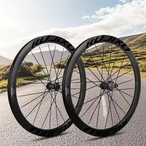Gravel Rujixu deep 45mm mountain horse wheelset 700c /29-inch Mtb wheels carbon fiber tube HUB bicyc