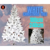 HW06 Deluxe Christmas Tree white christmas tree 6ft 8ft