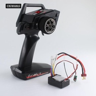 [CHiWANji] RC Transmitter and Receiver Set 2.4G Radio Control Rc Car Controller and Receiver for Wlt