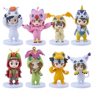 Digimon Figure COSPLAY: Agumon Gabumon Biyomon Tentomon Palmon, Gomamon Patamon Gatomon Bakawears