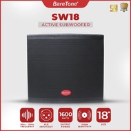 Subwoofer Speaker aktif Baretone SW18 Type 18 Inch Original