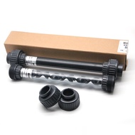 1PC Grey/Clear PVC Static Mixer 20-63mm PVC Pipe Mixer Plastic Dosing Liquid Union SK Type Static Mi