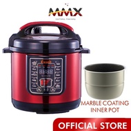 MMX Ewant YBD6-100 Red Electric Pressure Cooker (6L) + Marble Coating Pot