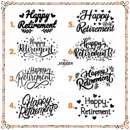 Sticker balloon Happy Retirement(31)