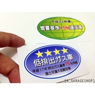 Japanese Cbu Emission Sticker