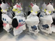 USJ Snoopy 萬聖節限定 幽靈鬼鬼 伸縮卡套