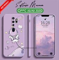 [UV04] SOFTCASE MACARON CAMERA PROTECT MOTIF CUTE ASTRONAUT FOR OPPO A5 A9 2020  - SOFT CASE MACARON OPPO A9 2020 - KESING MACARON - CASING MACARON OPPO A9 - SARUNG OPPO A5 2020 - CASE MACARON LUCU - SARUNG HP OPPO A9 2020 - MIKA OPPO A5 2020 - DREAMCASE