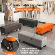 Lionpulse Sports.Sg Home Entrance Shoe Changing Bench Entryway Light Luxury Storage Bench Long Bench