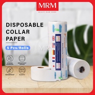 Disposable Neck Tissue Neck Paper Neck Ruffle Neck Roll (Barber Salon Hairdressing) - 5ROLL / Bundle