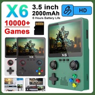 [SG] X6 Game Console HD PSP Handheld Game Console Double Rocker GBA Arcade SimulatorHT99 VXS5