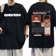 Rapper Quevedo's "Buenas Noches" Graphic T-Shirt Men's Fashion Good Ventilation O-Shaped Cotton