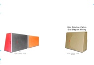 Box Subwoofer 12 inch Double Cabin