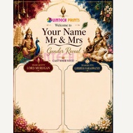 Gender Reveal Board (A1) PVC BOARD