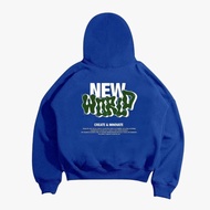 MOSAMO Hoodie&Jumper Sweater BOXY TRUST ISSUE OVERSIZE pria dan wanita