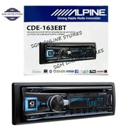 ** ** Alpine CDE-163EBT - Car CD Player with Advance Bluetooth
