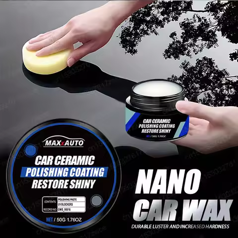 Ceramic Nano Polish Wax for Car Paint Scratch Repair Coating Plated Crystal Hydrophobic Polishing Pa