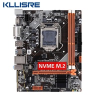 Kllisre Desktop Motherboard B75 NVME M.2 LGA 1155, for I3 I5 I7 CPU Supports Memory Ddr3