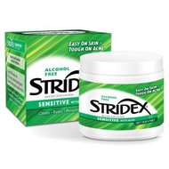 Stridex - 0.5%水楊酸 抗痘痘去黑頭潔面片 不含酒精 55片 - 綠 (敏感肌) (平行進口)