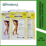 AMMEDA MEDICAL COMPRESSION STOCKING OVER KNEE | XS,S,M,L,XL,XXL