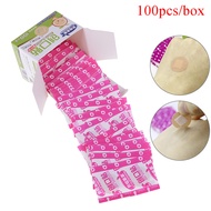 100Pcs/Box Mini Round Disposable Adhesive Bandage Band-aid Wound Plaster