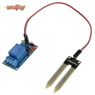 YOLANDA Soil Humidity Sensor, DC12V Premium Relay Control Module, 1.7x5x2.5cm/0.67x1.97x0.98in with 