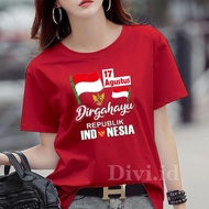 MERAH Hut Ri 80 T-shirt, My Independence Day, Kaod, Teenagers, August, Independence Day, Red and Whi