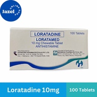 LORATAMED 100 tablets Loratadine 10mg| 04/2027