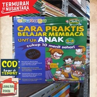 Abacaga book, a practical way to learn to read for children aged 4 to 6 years, just 10 minutes a day