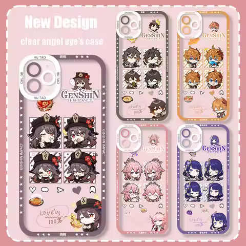 Genshin Impact Yae Miko Case For Infinix Note 30 10 11 12 VIP 30i Pro Smart 5 7 8 6 Camon 30 20 19 P