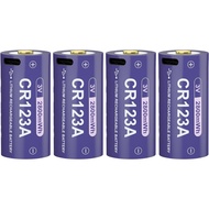 CR123A 3v Lithium Battery CR123 Battery USB Type-c 2800mwh 3Volt Rechargeable Batteries Compatible f