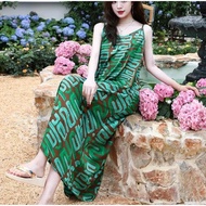 HIJAU Dress maxi dress / D0403 Casual dress Beachwear Balinese dress green dress green dress green d