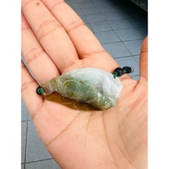 Y05 Ready Stock LOTUS FISH pendants 翡翠莲花鱼玉衡 YH