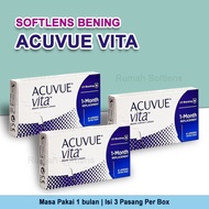 Softlens Acuvue Vita | Softlens Bening Minus Bulanan