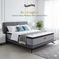 Slumberland Bennington Mattress | 15-year warranty | 100% Natural Latex | Pocketed Spring | Zero-mot