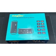 Macbac MacBook Docking Station Dual Monitor USB C Docking Station with 2 4K HDMI