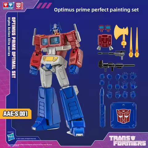 AULDEY AAE Transformers G1 Optimus Prime Starscream Coronation Mirror Soundwave Premium Coating Set 