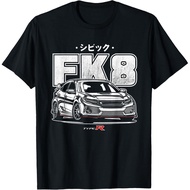 Men's cotton T-shirt Civic Type R FK 8 Japanese Car T-Shirt