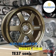 Rays TE37 sonic sport rim 🛞 kereta 15" 16" 17" (1set)