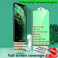 Xiaomi Mi 11T Pro Lite 5G / Xiaomi Poco M3 M4 Pro / Poco F3 X3 GT / Xiaomi Mi Civi / Mobile phone screen protector/chlorophyll tempered glass