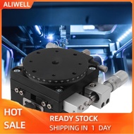 Aliwell AUNMAS Manual Linear Positioning Stage  XYR 3 Axes Micrometer Bearing Tuning Sliding Table f