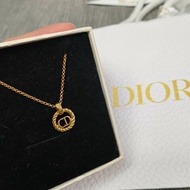 💙百搭💙  Dior Vintage 麻花圈CD 項鍊