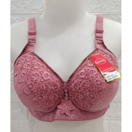 Misslily 110 B (3 Hooks Jumbo Real Picture Underwire Foam Bra Comfortable to Wear (38 40 42 44 46 48