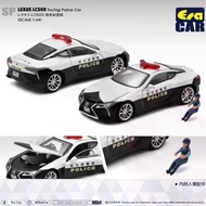ERA 1/64 LEXUS Police Car LEXUS LC500 LEXUS Car Model Ornaments